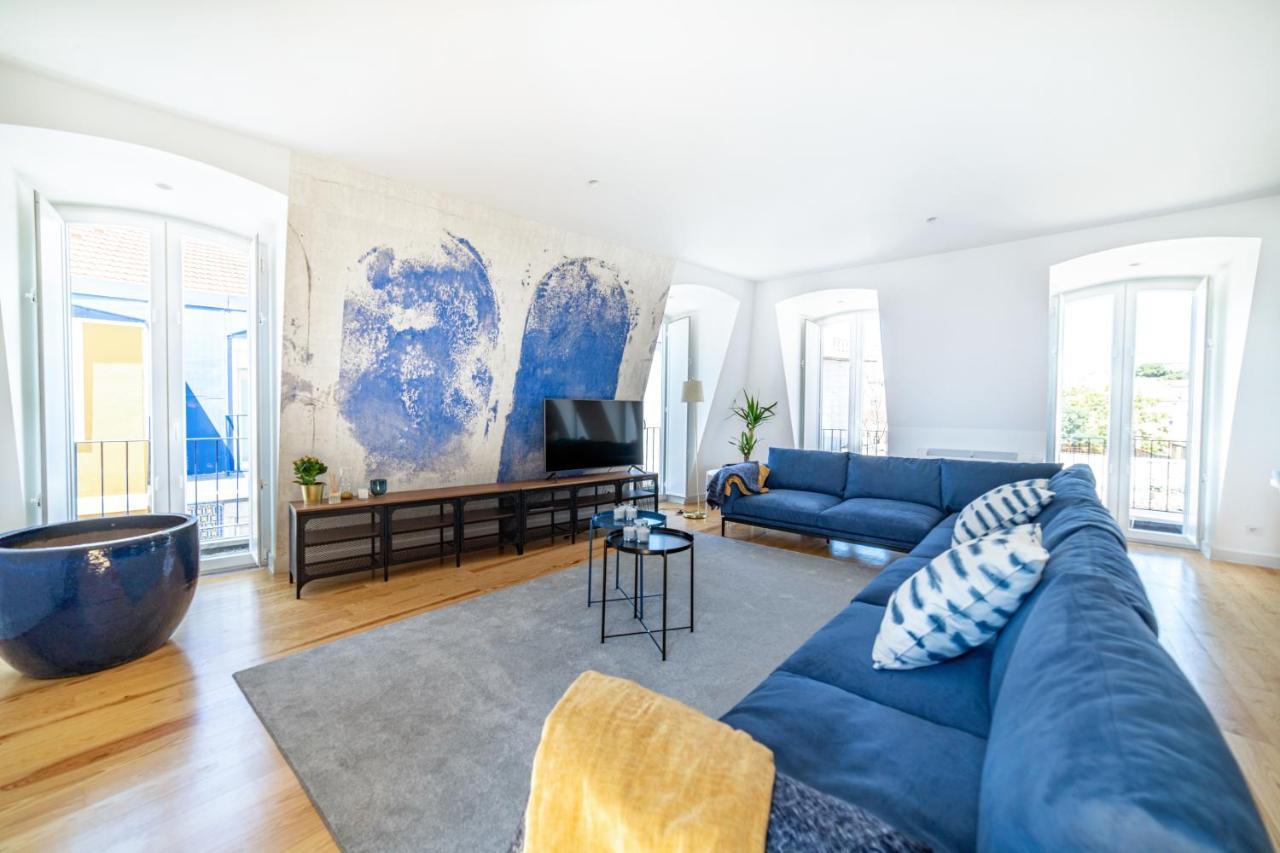 Blue By The River 4 - Unique Penthouse Duplex With A View ลิสบอน ภายนอก รูปภาพ